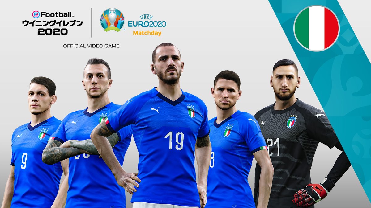 Efootball 公式 Uefa Euro Matchdayのグループステージも最終節 Group Aからは2連勝で首位を走るイタリアと2連敗のウェールズが激突 Group A イタリア V ウェールズ 特別なmatchdayに参加しよう その他の試合スケジュールを下記でチェック
