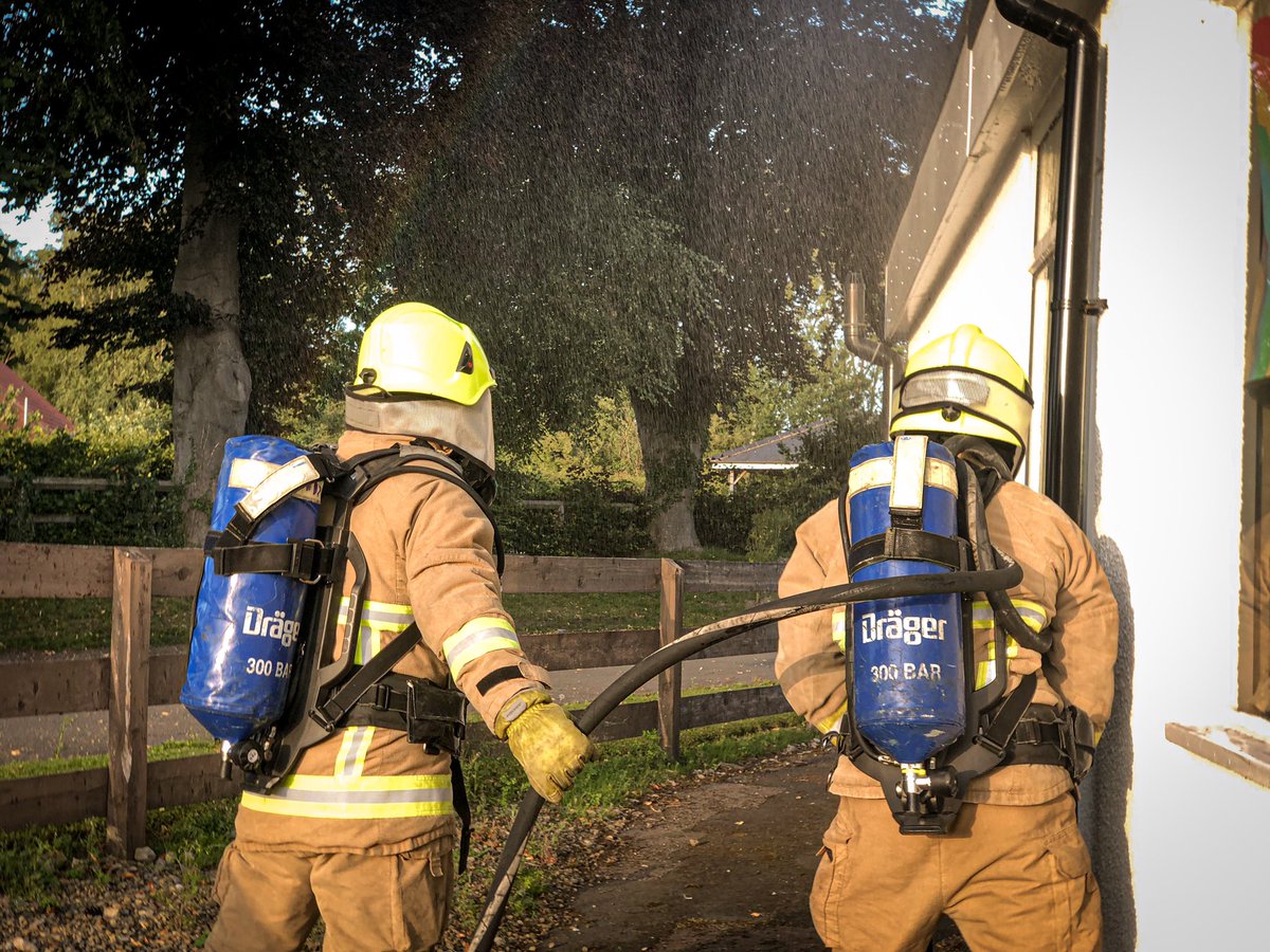 Last night we had a drill to keep on top of our skills using our breathing apparatus. @VisitHelmsley @NorthYorksFire @minsterfm @NYFRSABrodie #firefighter #999family #yorkshire