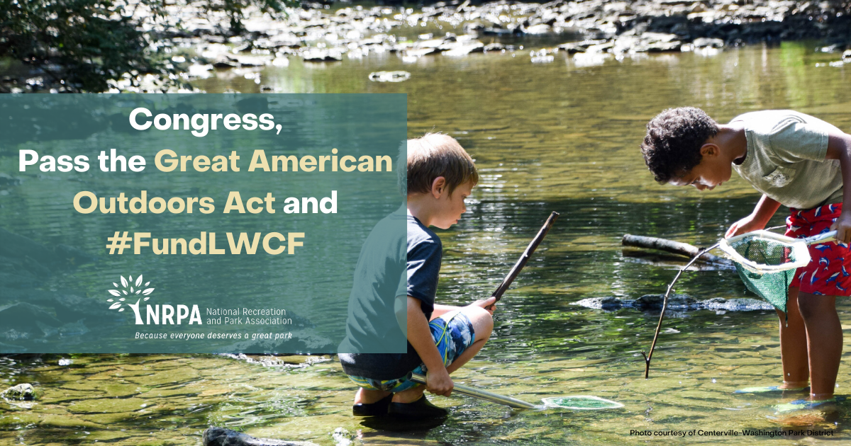 EricaNewms's tweet photo. I’m joining thousands of park supporters in asking @RepMikeQuigley  to consider and pass H.R. 1957 in order to fully fund LWCF! #FundLWCF @NRPA_news https://t.co/sQVLVWInY2