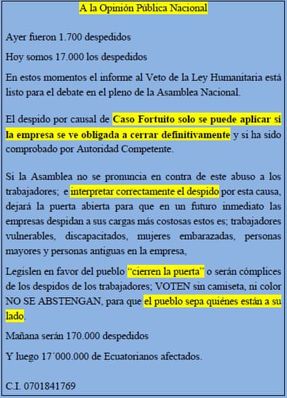 OrtegaLidio's tweet photo. @CorteConstEcu https://t.co/In3Hqdmk3w