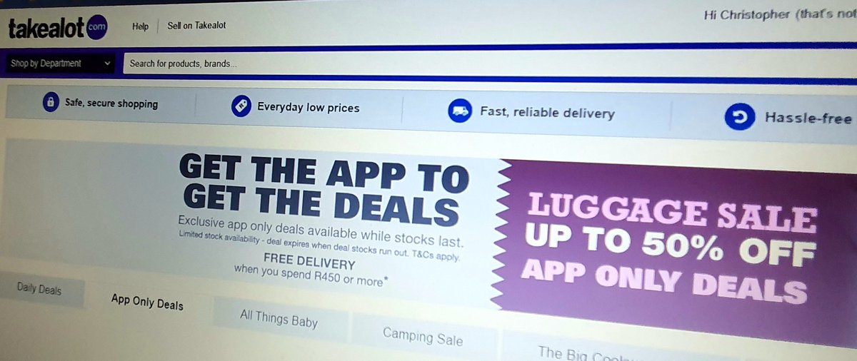 takealot daily deals baby