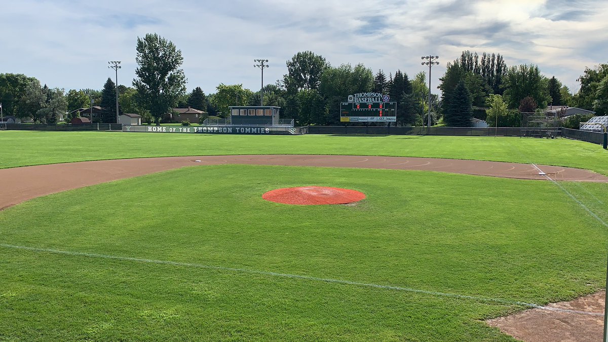 It’s Baseball Day in Thompson! We’ll have 4 Babe Ruth district tournament games today, with Thompson BR playing at about 4:30, and our nightcap for the evening, your own Thompson Indy team playing Hope-Finley around 7:30. Let’s play ball! ⚾️
