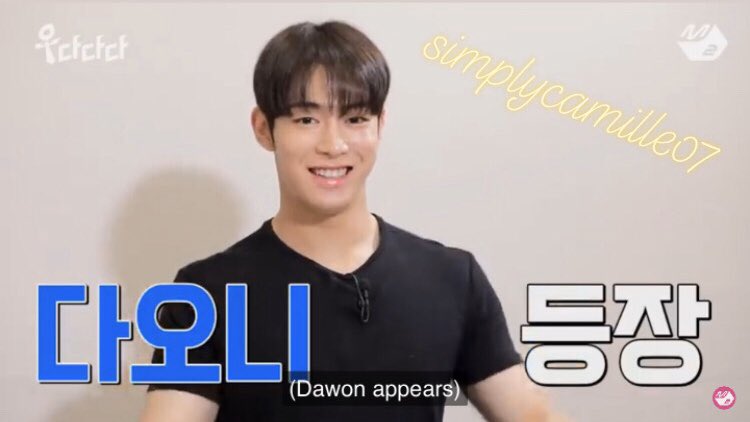 camilleedawon's tweet photo. @M2MPD @SF9_FANCLUB 1st and 2nd pic are the first 0:07 seconds of CEO Dawon greetings. It means another episode of #์ฐ๋ค๋ค๋ค and we canโt be more excited ๐คฉ The last pic is exactly our reaction when CEO #Dawon announced that #Udadada will be taking a break. ๐
#SF9ย #๋ค์ @SF9_FANCLUB @SF9official https://t.co/AFzMAzzIe7