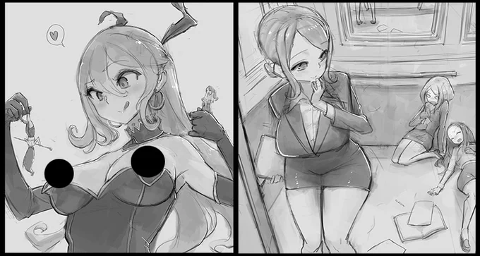 fantiaとpatreonにポストしました。/ posted on patreon / fantia. 