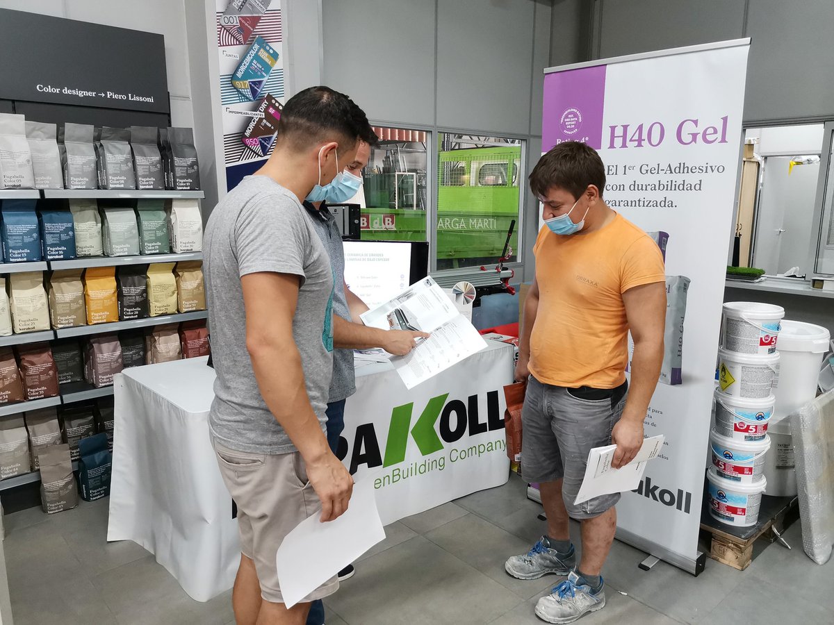Jornada informativa en Farga Marti de 15:00 a 18:00.
Acercate a conocer nuestro nuevo H40 Gel y nuestra Guía para la colocación.
#H40Gel