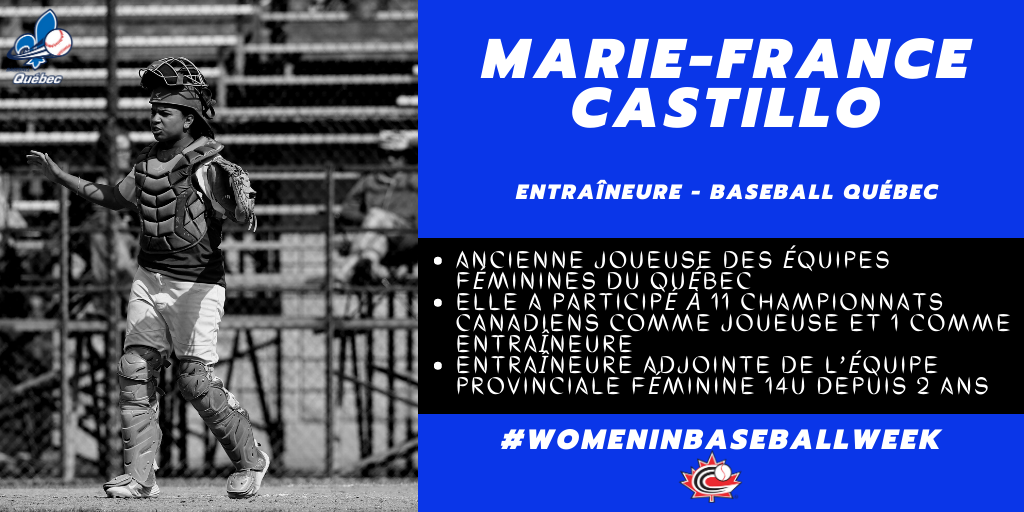 Aujourd'hui, nous avons rencontré 3⃣ incroyables femmes de baseball au Québec!

#WomenInBaseballWeek 

🇨🇦⚾️