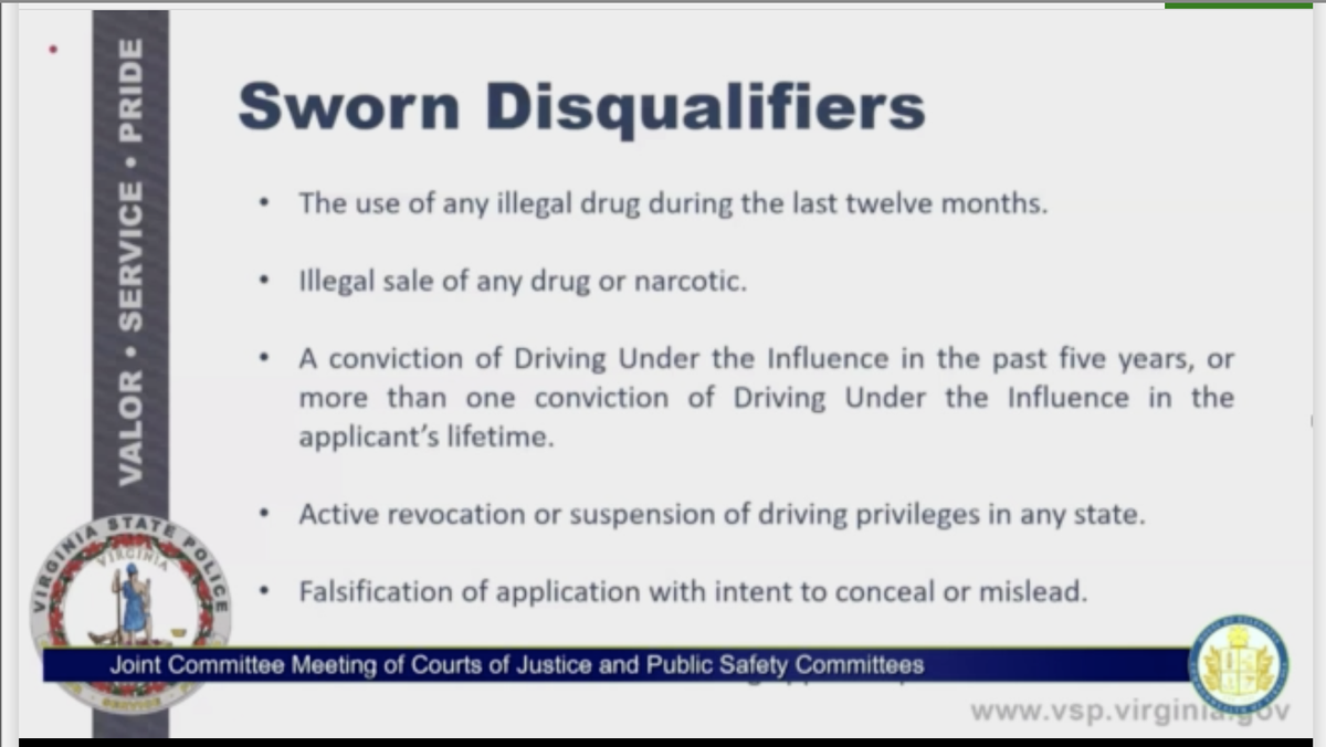 you can't become a cop if you have already done these things but once you are a cop you actually have to do them at least quarterly or the other cops will give you a wedgie