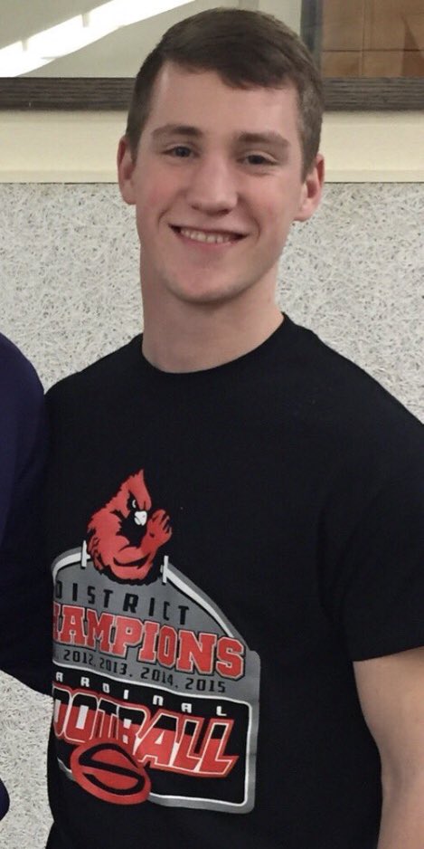 My heart hurts today. 💔 A young man, a respectful, kind, caring member of his community, an athlete &amp; genuine person is gone too soon. A student while I worked at a former school, he visited my office daily. My thoughts are with his family, friends, &amp; town. Rest easy Alec.