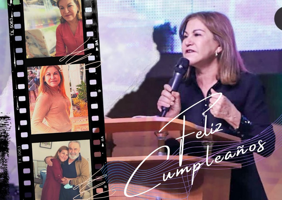 CCN_Coatza's tweet photo. Hoy festejamos y felicitamos a nuestra bella Apóstol Elbita de Ávila, ejemplar para muchas mujeres en entrega, pasión, Amor  y con  convicciones claras, una madre única e inspiración para muchas.

Toda la familia de CCN México le desea un Feliz Cumpleaños🎉🎊🎈🎁 https://t.co/g30JBGi17g