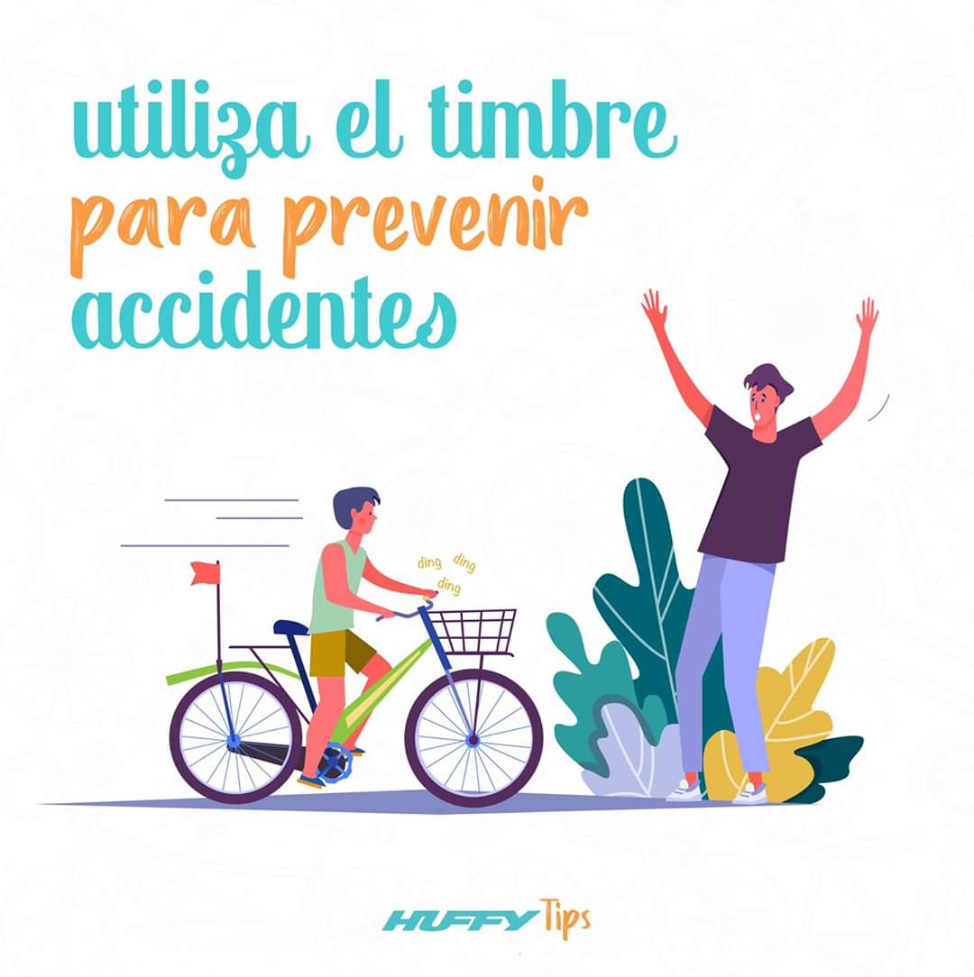 HuffyMexico's tweet photo. Evita accidentes y utiliza el timbre de tu bicicleta. 🛎
Llega seguro a casa.🚴🏻♀️👍
Encuentra divertidos diseños🤩 en: https://t.co/uPE8xyYAUI
#HuffyTips #HuffyMéxico https://t.co/kVjDcrRVkp