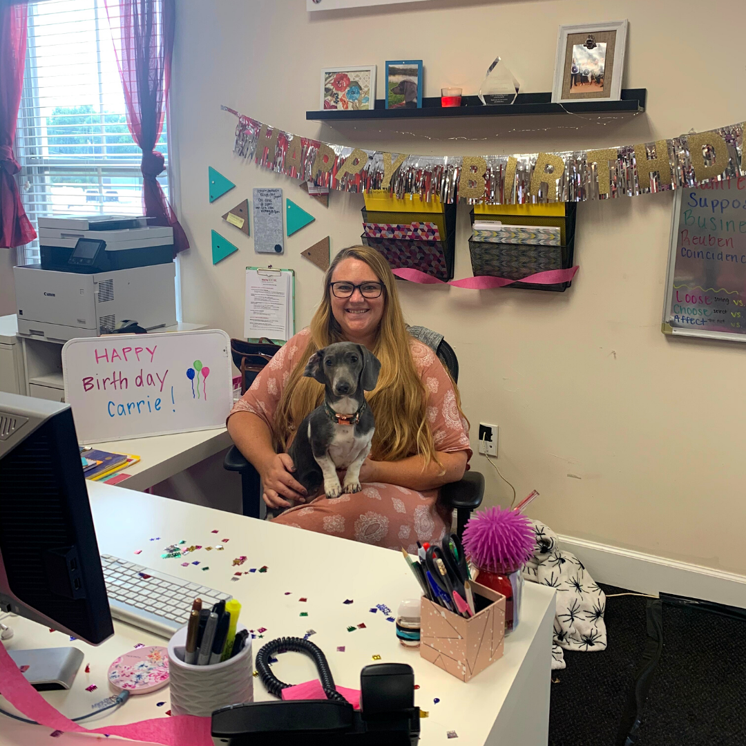 mycitysocial_'s tweet photo. Wishing Carrie, one of our Tampa Digital Marketing Specialists a paw-fect birthday! Thank you for being amazing and have a great day!❤️🎉🐾
⠀
#HappyBirthday #DogsOfInstagram #Birthday #MarketingIndustry #OrlandoTeam #MiamiTeam #TampaTeam #MyCitySocia https://t.co/3Yf3MibE9Q