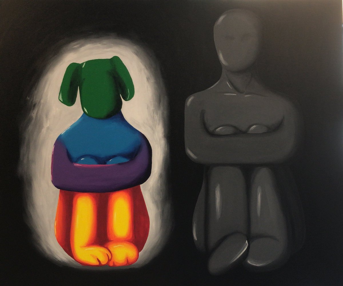 Er gebeuren weer mooie dingen op het schilder atelier. #kunstuitzeist #wethouderzeist