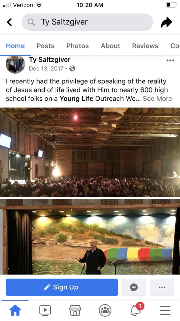 Savannahgs's tweet photo. @YoungLife HR told me that the man who sexually harassed me and other women wouldn’t be invited to speak at large YL events. This was a lie. #dobetteryounglife https://t.co/RbsnLh3ZFi
