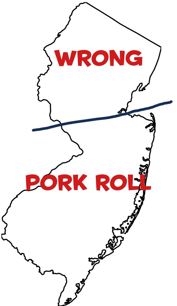 TrentonThunder's tweet photo. The only accurate map of New Jersey @NJGov https://t.co/EcKNYLOpOL
