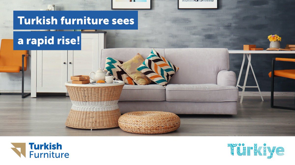 AskTurkiyeCom's tweet photo. Türkiye—one of the world’s 20 biggest furniture manufacturers has dealt an export of 1,5 billion dollars in the first half of 2020. With June’s exports totaling up to 300 million, the increase compared to the same month of 2019 reached 48 percent! #MadeinTürkiye #TurkishFurniture https://t.co/5HsiJyIfIy