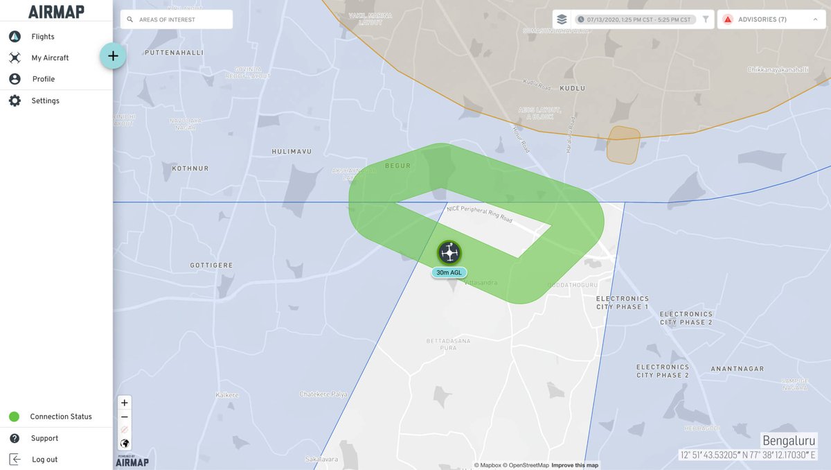 Learn more about how AirMap is providing UTM services to India’s first BVLOS trials from <a href="/CANSONews/">CANSO</a>: bit.ly/3fS82H4