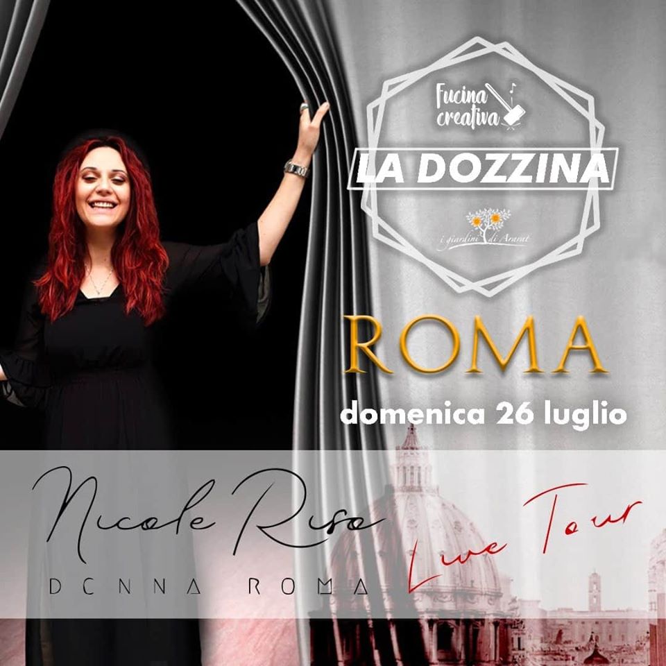 NicoleRisoOff's tweet photo. 💥Prenota la musica live sul più bel tramonto della Tuscia. Fino a venerdì a partire da 10Euro e risparmi il 30%.👩‍🎤
📲Info e prenotazioni: https://t.co/IwOrW5Isto
#CanzoneRomana #Roma #Cantautrice #Donna #DonnaRomaTour #Viterbo #Bagnaia #MusicaRomana #Folk #DalloStornelloAlRap https://t.co/l0G3ZPKjYU