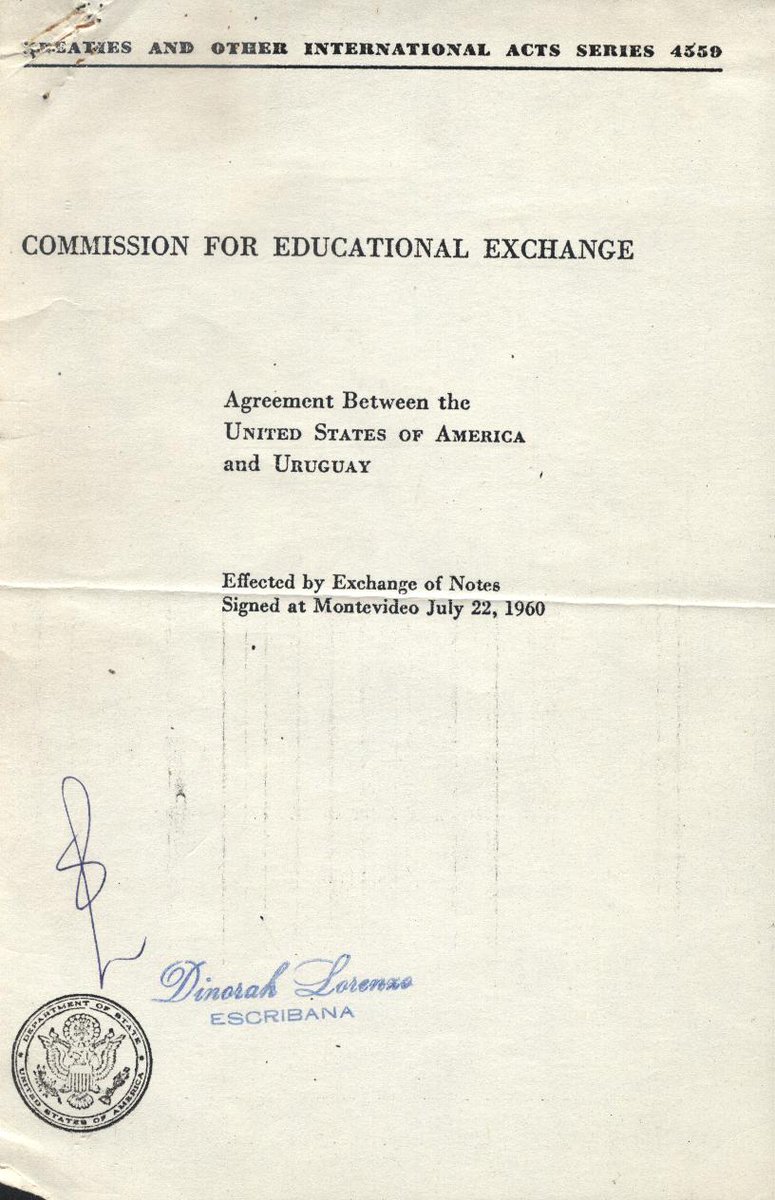 FulbrightUY's tweet photo. Hoy se cumplen 60 años de la firma del Acuerdo bilateral entre 🇺🇾 y 🇺🇸. Celebramos con @usembassyMVD @FulbrightPrgrm @ANIIuy @MEC_Uruguay @Plan_Ceibal @ANEP_Uruguay @UTECuy @INIA_UY, becarios y quienes acompañan siempre.
#FulbrightUY60 #SoyFulbright #StateAlumni #AlumniUruguay https://t.co/xUriLhKgzK