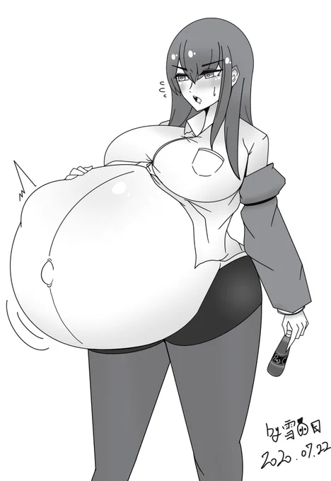 Thanks to @bbwkurisuguy 😊 
I always want to try to draw Makise from Steins Gate! She's very cute! 