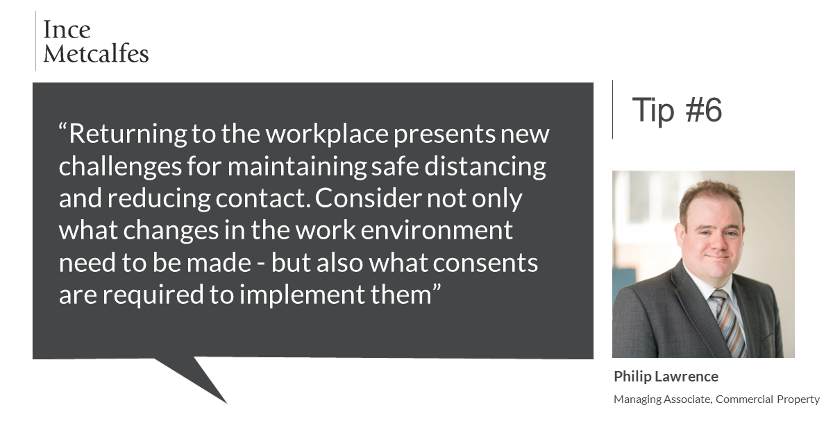 InceBristol's tweet photo. #TenTopTips This week, we are sharing our top tips to help your business get back on track after lockdown: https://t.co/Ho0vm3F0rx
#CommercialLaw #TopTips #CommercialTopTips #CommercialPropertyLaw #CovidSecure #Covid19 https://t.co/Ry85PrnnUL