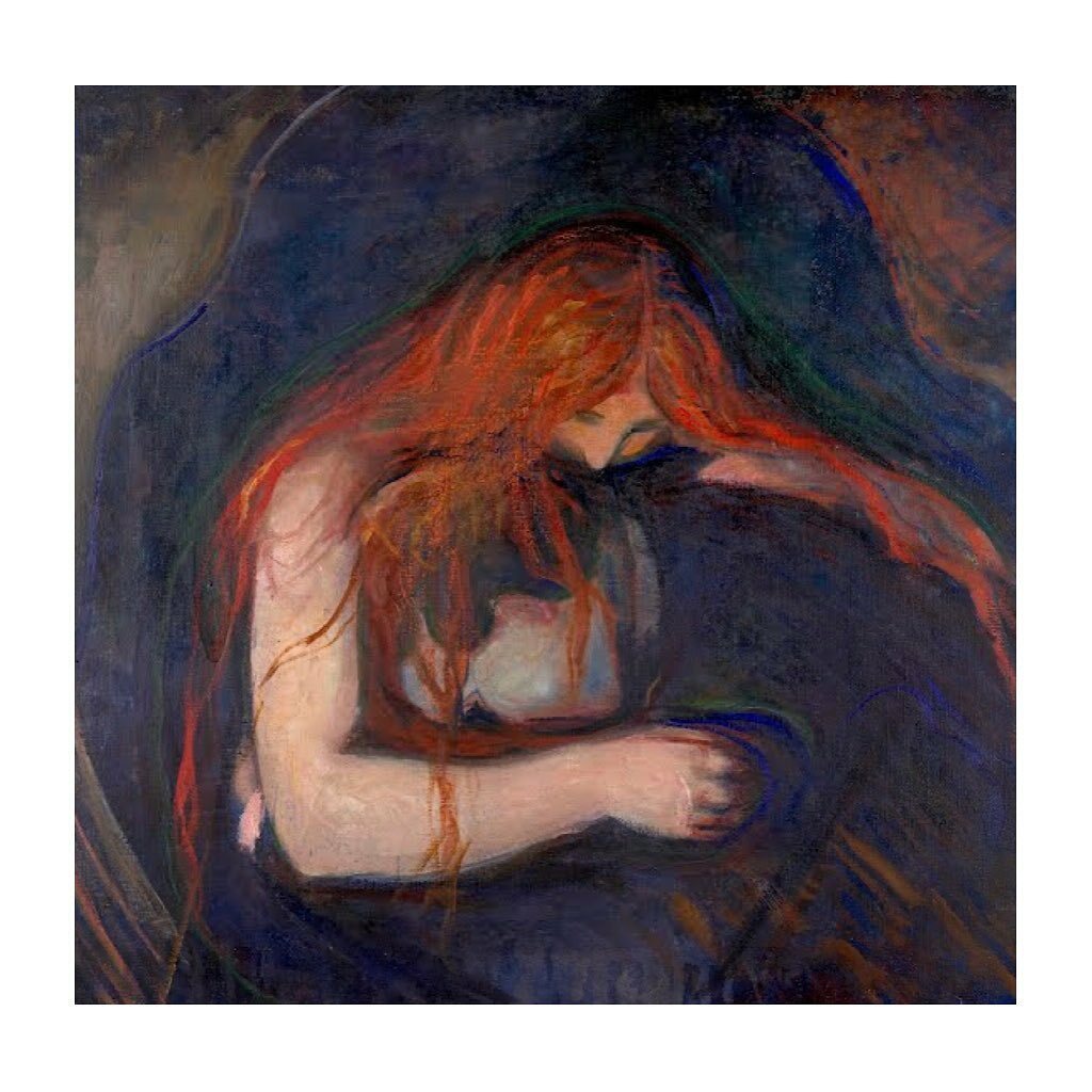 kasaonce's tweet photo. #K11INSPIRACIÓN // *Amor y Dolor es una pintura de Edvard Munch, también a menudo denominada Vampiro, aunque no por Munch.
🎨❤️
El artista pintó seis versiones diferentes del tema en el periodo 1893–1895; tres versiones se encuentran en el Museo Munch… https://t.co/dDPiWOHSvT https://t.co/QQBhipLP6c