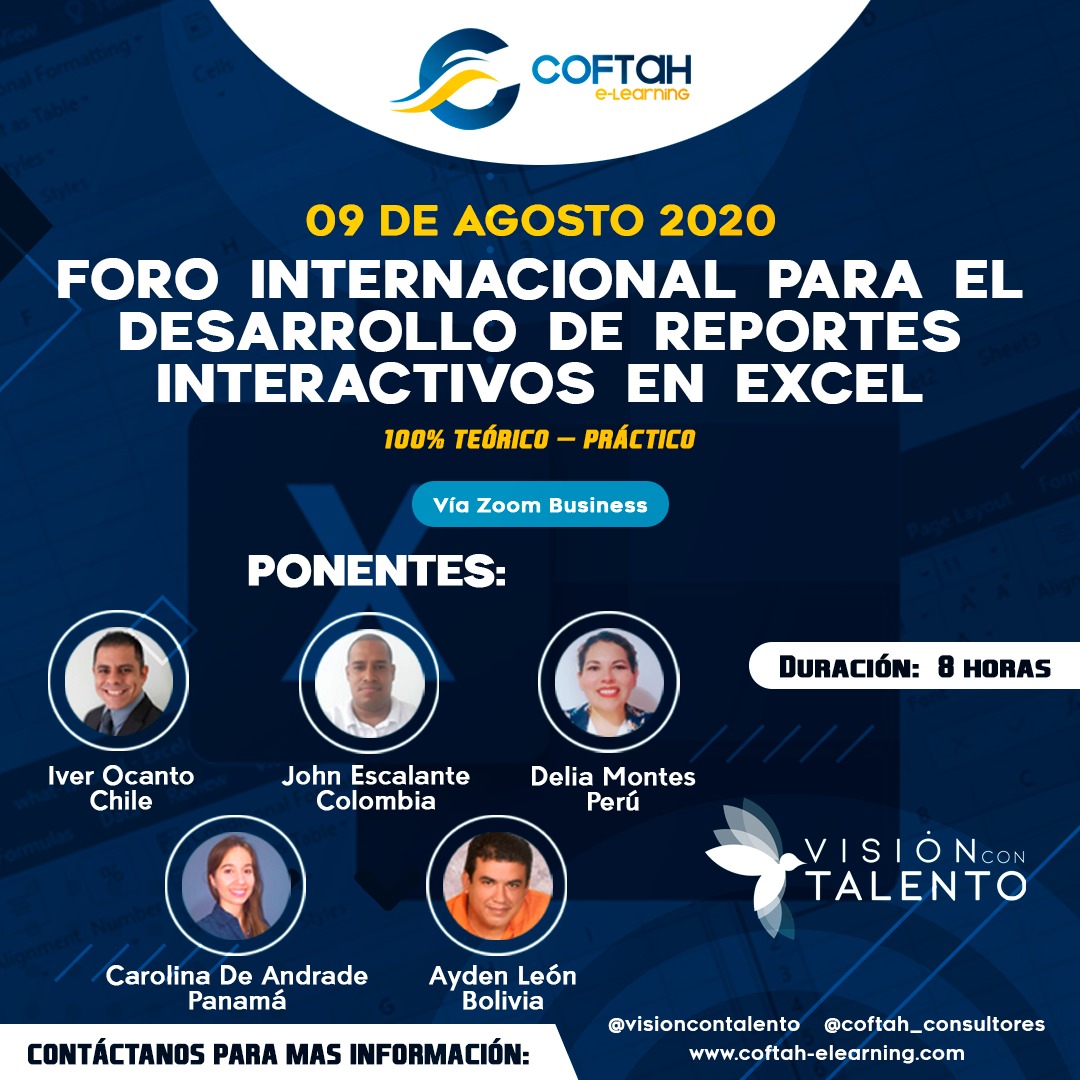 Iver_Ocanto's tweet photo. Foro Internacional para el Desarrollo de Reportes Interactivos en Excel.
.
Inscripción: https://t.co/c7EImwcl6B

Iver Ocanto. (desde Chile) Gráficos interactivos con controles de formulario.

#excelgratis #excel #excelgratuito #microsoftexcel #microsoftexcel #iverocanto https://t.co/0XPPeRbPu9