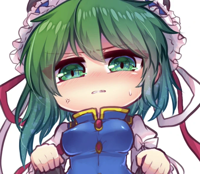 #深夜の真剣お絵描き60分一本勝負 
四季様が赤面している……一体どうしたんだろう???(+34分) 