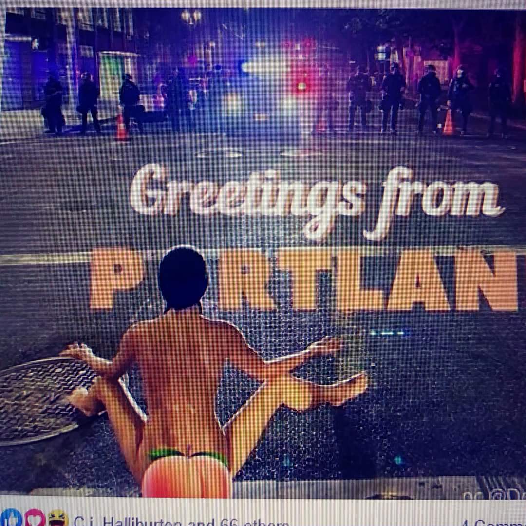 An0nAp0calypse's tweet photo. Get DHS out of Portland all US cities. Fuck the Gestapo! 
#AnonApocalypse https://t.co/0Hi20p6Tnh