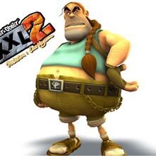 Asterix & Obelix XXL 2: Larry Croft a clear reference to our beloved Lara