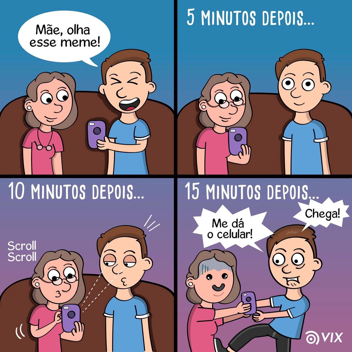 zappeando_'s tweet photo. Sua mãe também é assim? 😅 #mae #celular #memes #fucar #filhos #olhar https://t.co/1D8NtktXTG