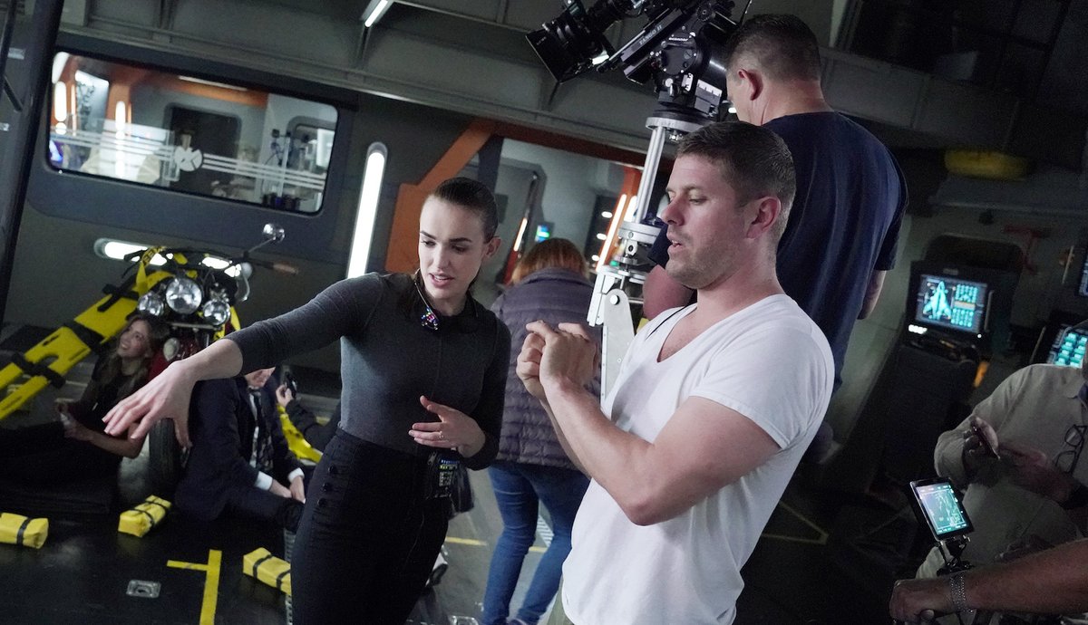 DenofGeekUS's tweet photo. We spoke with Elizabeth Henstridge - Simmons herself! - about her #AgentsofSHIELD directorial debut with tonight's episode. https://t.co/ODLYxq8R1x https://t.co/HLRbPt33wT