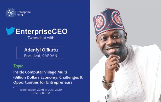 enterpriseceo's tweet photo. Thank you so much Mr. Ojikutu for your kind gesture to speak on the topic. Your responses to the questions addressed all concerns and developments in #ComputerVilliage. 

Thank you sir. @OjOjikutu https://t.co/FN4sDYAwgQ
