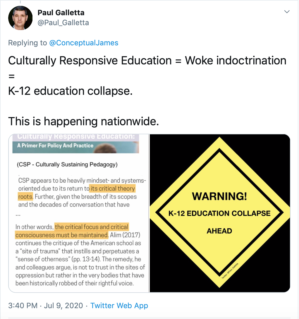 1/ Some of you may have noticed that I've been making some general statements predicting a collapse of K-12 education in the near future. Because I think this is more dangerous than those general statements might indicate, I’d like to follow up with some specifics. ...Thread