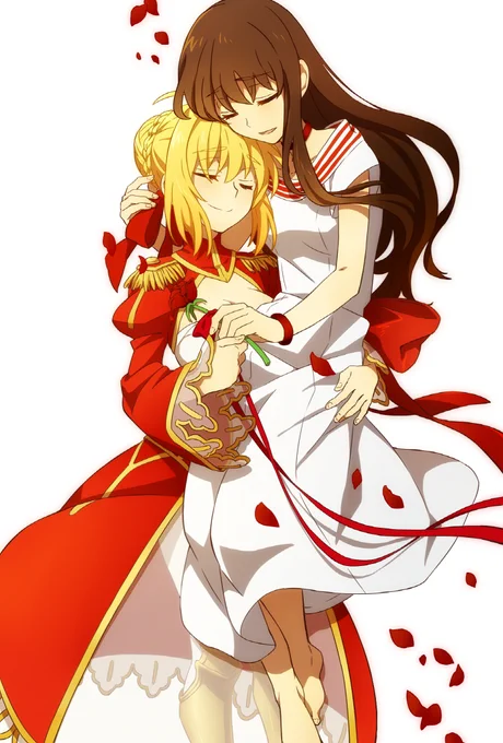 私にとってEXTRAはザビ子との思い出でした。
本格的にFateシリーズが好きになったのはザビ子のおかげで、ザビ子と赤セイバーや狐キャスターと一緒に冒険ができると知ったときは、心からTYPE-MOONと世界に感謝しました。
もう一度ザビ子で赤セイバーと狐キャスターと一緒にできて幸せです。#EXTRA10周年 