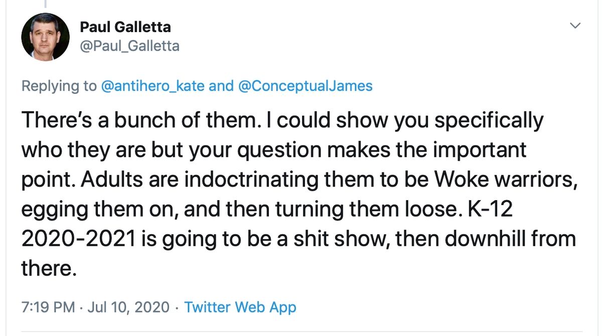 1/ Some of you may have noticed that I've been making some general statements predicting a collapse of K-12 education in the near future. Because I think this is more dangerous than those general statements might indicate, I’d like to follow up with some specifics. ...Thread