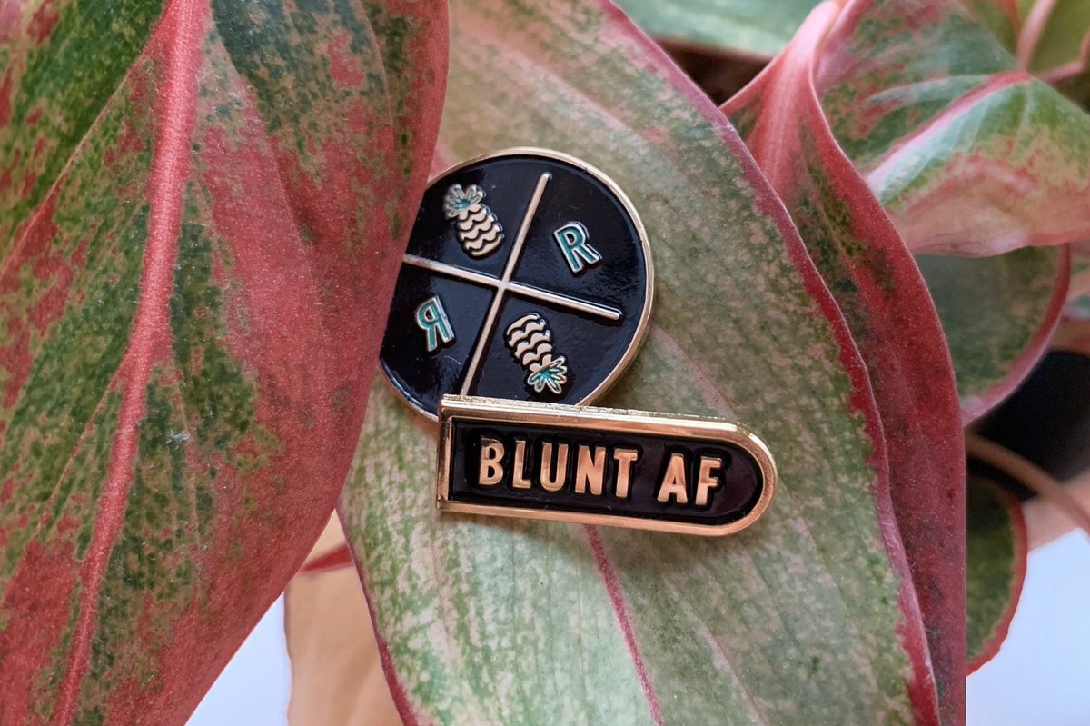 PottedCo's tweet photo. All of our cannabis-inspired pins are restocked: https://t.co/NWEFyMl2ny https://t.co/D1Alq4t36m