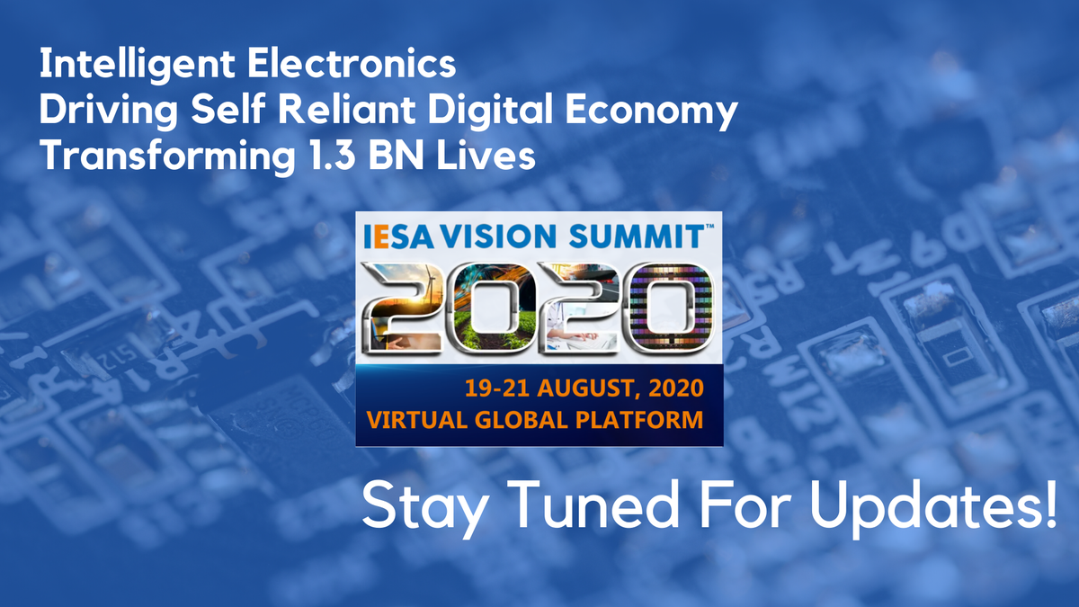 iesaonline's tweet photo. The sessions at IESA #VisionSummit2020 range from design-led #manufacturing, intelligent #elctronics, #healthcare, #security &amp; #startups. The topics are vast &amp; the speakers are thought leaders in their fields. Stay tuned for more updates #Technology #DigitalIndia  #Semiconductor https://t.co/vgF1DkbPVo