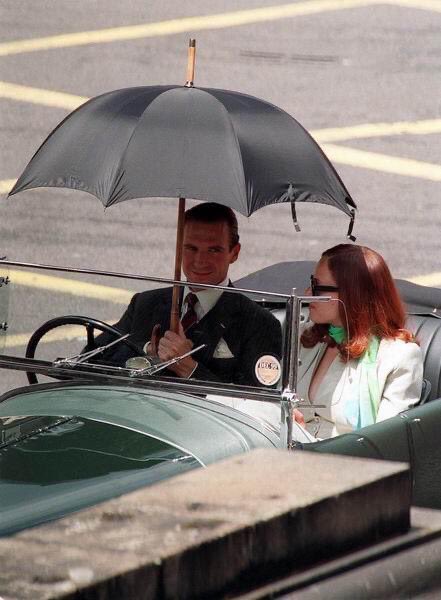 4. Lots more scenes of Steed and Mrs Peel in the Bentley. Particularly travelling to and from the Ministry at the start where the two are getting to know one another. Also a scene where Steed puts the pedal to the metal in order to avoid Sir August’s henchmen in their Mini.