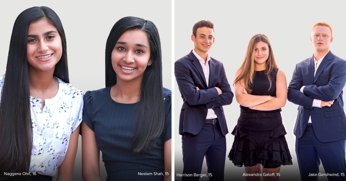 BloodCancerUtd's tweet photo. Announcing our 2020 National Students of the Year: on team Fly4aCure, Naggena Ohri and Neelam Shah, breaking fundraising records to support LLS! Team Just Cure It 2.0 also recorded the 2nd highest amount raised in Students of the Year history >> https://t.co/mRqOi10JLO #SOY4LLS https://t.co/oUQVK78JSr