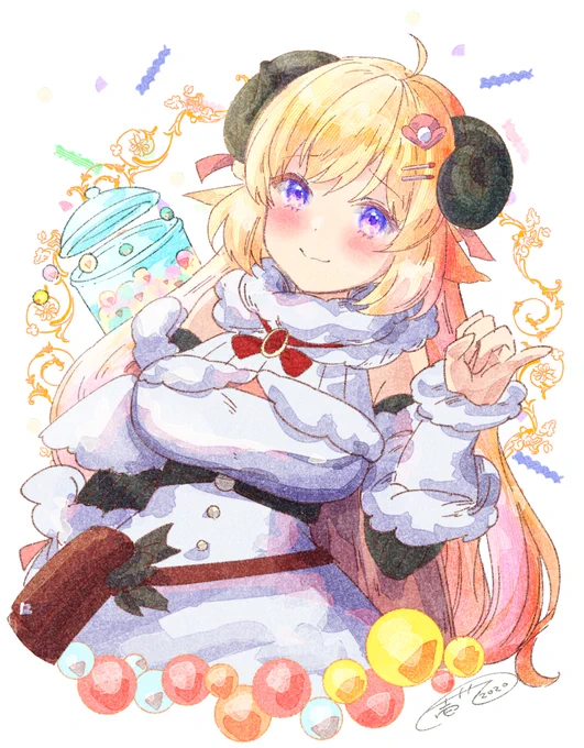 遅くなりましたが3D&amp;オリジナル曲おめでとうございます! #つのまきあーと 