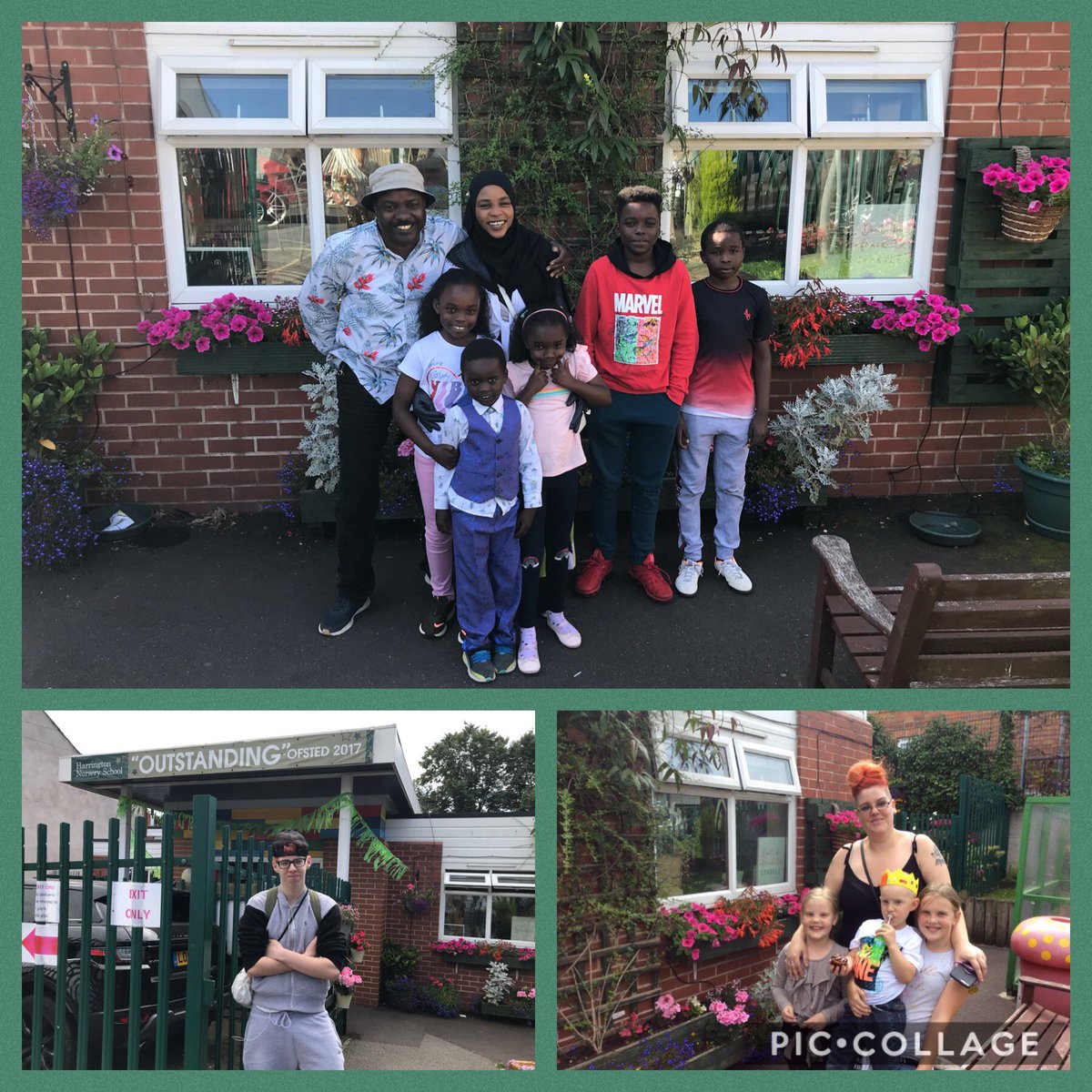 Sad days but happy days 💚💚💚 we have had the last of these families babies, 12 years and 10 years, they will be always part of our Harrington family, our door will always be open to them #everyendisanewbeginning #familyengagement #teamearlychildhood