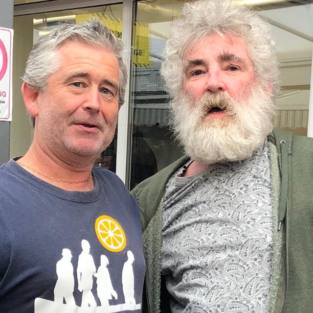 stuartholt29's tweet photo. Black puddings 3 trays of meat for a tenner and meeting the legend himself @steveevets26 thanks for the pic and touching elbows 🙌 https://t.co/u2OzfRjDsv
