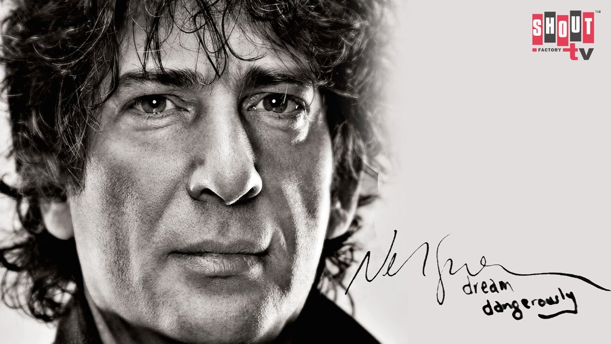 watchshouttv's tweet photo. Day 4 of #ShoutStaysIn #ComicConAtHome starts now with @neilhimself #DreamDangerously, the documentary about one of the world's most popular fantasy writers!
Tune in here: https://t.co/f0jny0GOUB https://t.co/bvjSEJ4hoy