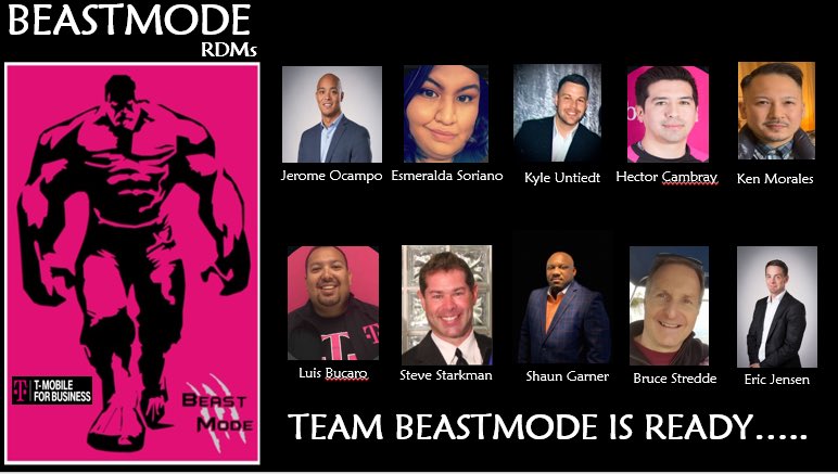 Who’s ready?! Day 1 is almost here. Introducing your supporting BeastMode RDM team already collaborating, energized and ready to help take Central Region to the top!!! Here we goooooo! 

<a href="/RJGomezIII/">Rafael J. Gómez lll</a> <a href="/richgarwood/">Rich Garwood</a> <a href="/asadirfan/">Asad Irfan</a> <a href="/WinstonAwadzi/">Winston Awadzi</a> <a href="/AngelGomez143/">Angel Gomez</a> <a href="/jasongrutzius/">Jason Grutzius</a>