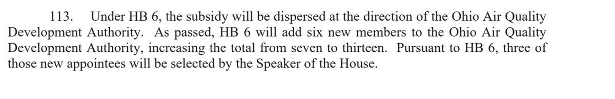 To get the bill through the house, Householder made a NEW COMMITTEE full of yes men whose sole purpose was to create and pass HB6. That way, he didn’t have to try to get it through a bipartisan committee or fight against potential amendments that could water down the impact.