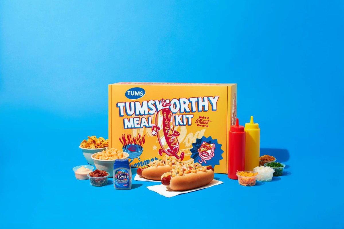 .<a href="/TUMSOfficial/">TUMS</a> has you covered for #NationalHotDogDay with the #TUMSworthy Meal Kit to help you celebrate! Never fear, TUMS Chewy Bites will be in close reach. SF peeps - use the link to sign up for a chance to win a #TUMSworthy Meal Kit! bit.ly/TUMSkit1 #ad