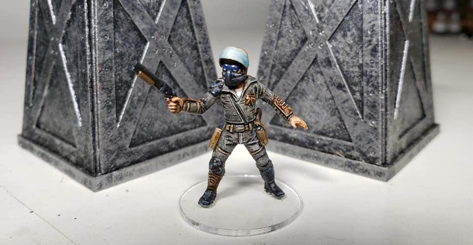 PodcastIndi's tweet image. Last of my Wastland Warriors done last night ready for action! ~Eric 🛸