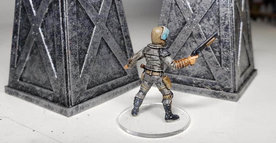 PodcastIndi's tweet image. Last of my Wastland Warriors done last night ready for action! ~Eric 🛸