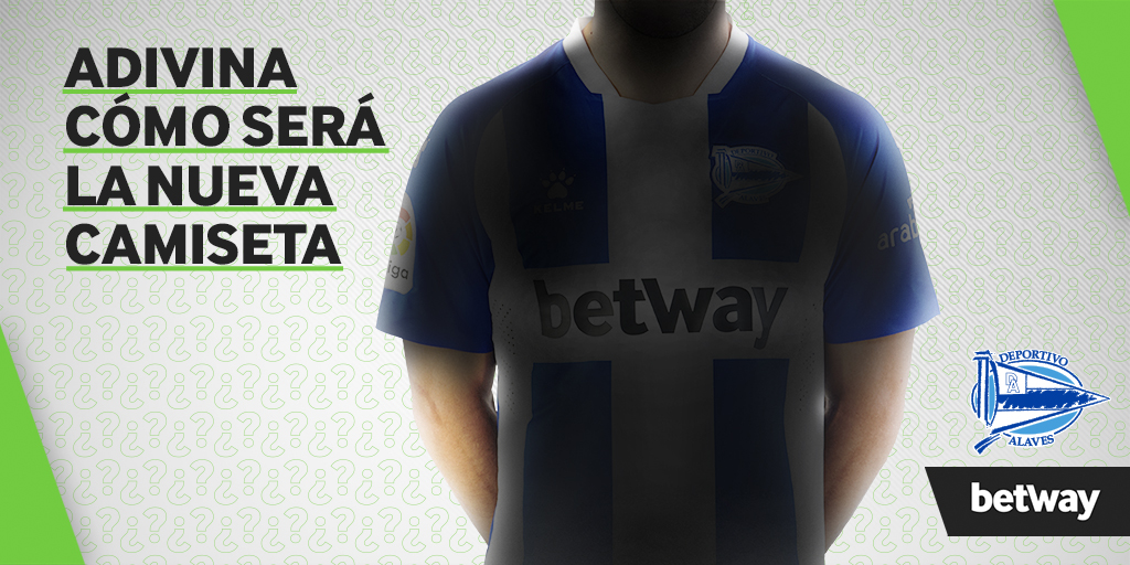 betwayes's tweet photo. 🔵⚪️ ¡SORTEO! ¿Quieres ganar la camiseta de la nueva temporada del @Alaves?

1️⃣ Síguenos (@BetwayES)
2️⃣ Comenta cómo crees que será la camiseta de la temporada 2020/21

¡Participa y conviértete en uno de los primeros en vestirla!
T&amp;Cs 👉 https://t.co/CV6XBHg8KU https://t.co/XwNWzCxsRB