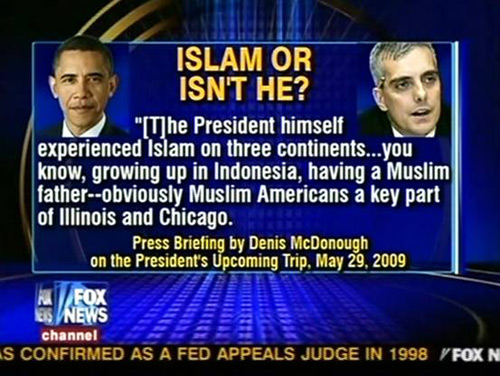 To try and tilt elections, Fox News has done anything it could to vilify the Left, including framing Barack Obama as a secret Muslim or a sleeper agent for "radical Islam."This wasn't just political - it changed the reality the viewers were living in.12/